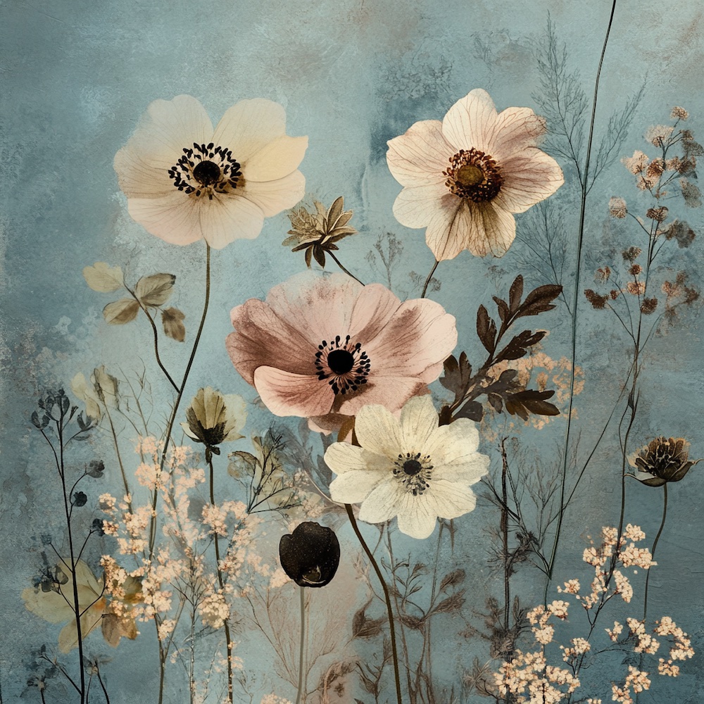 ai wall art floral