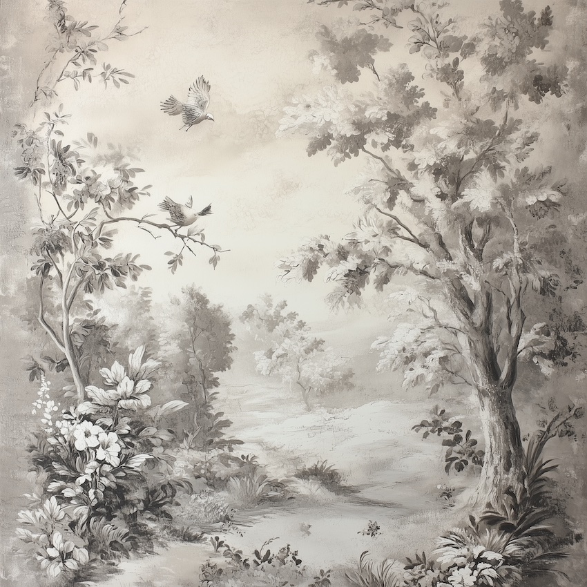 ai wall art wallpaper design